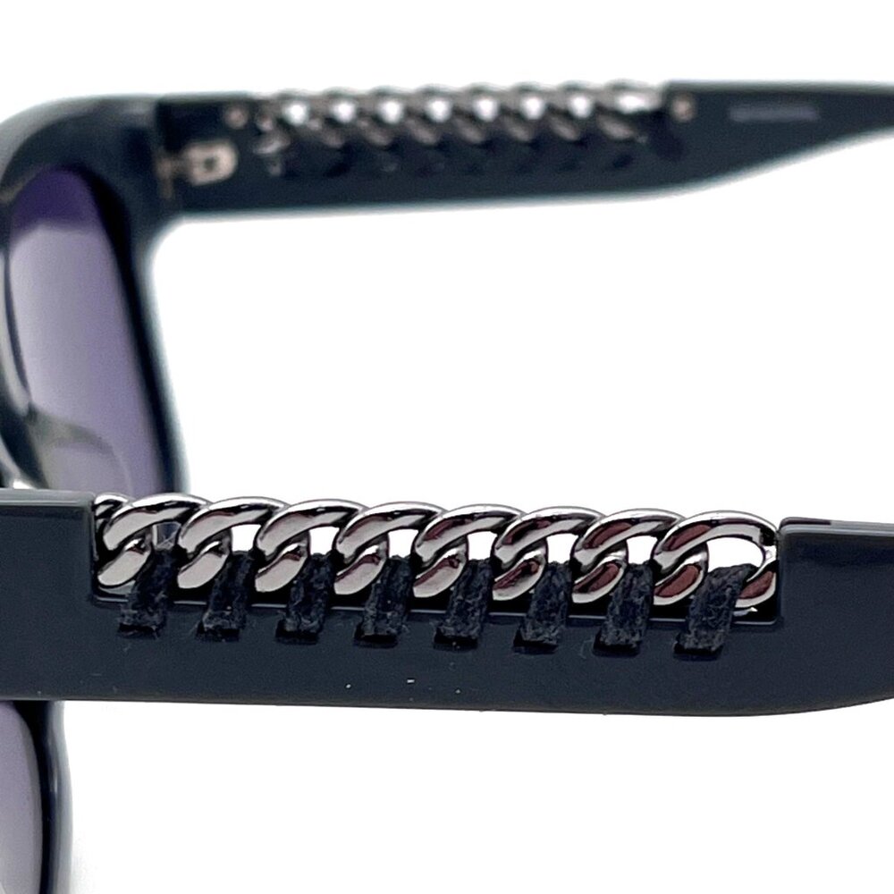 Stella McCartney Sunglasses SC0052SK 004 56:19-140 Gray Frame Smoke Lenses Italy - Picture 6 of 16